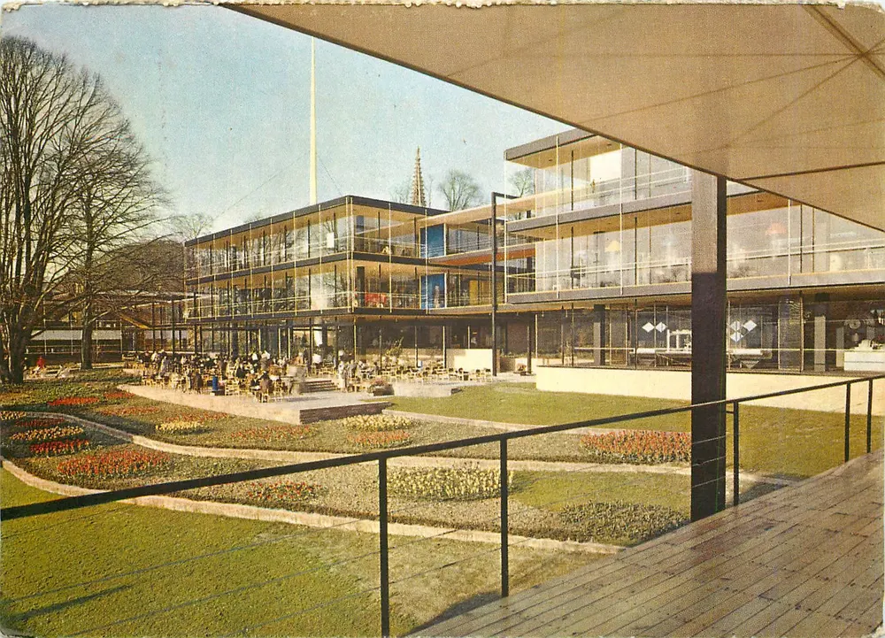 Das Pavillon der Deutschland — Weltausstellung von Brüssel 1958 — Verlag Epicarte n° 9.317 - Vorderseite