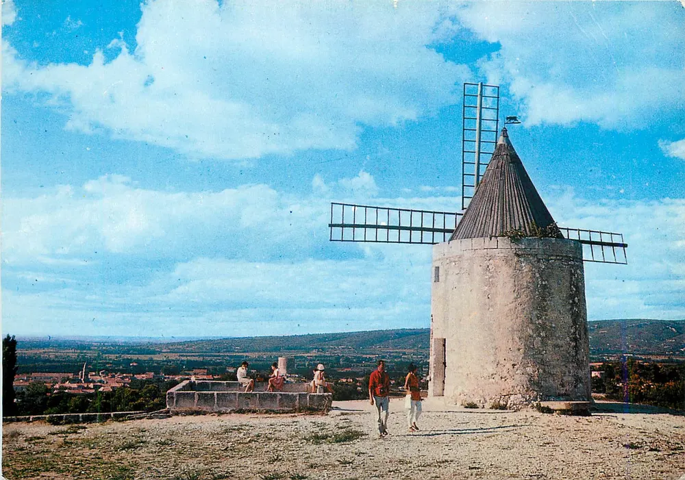 Mühle von Alphonse DAUDET in FONTVIEILLE — Die Schönen Farben der Provence, Nr. 5126 - Vorderseite