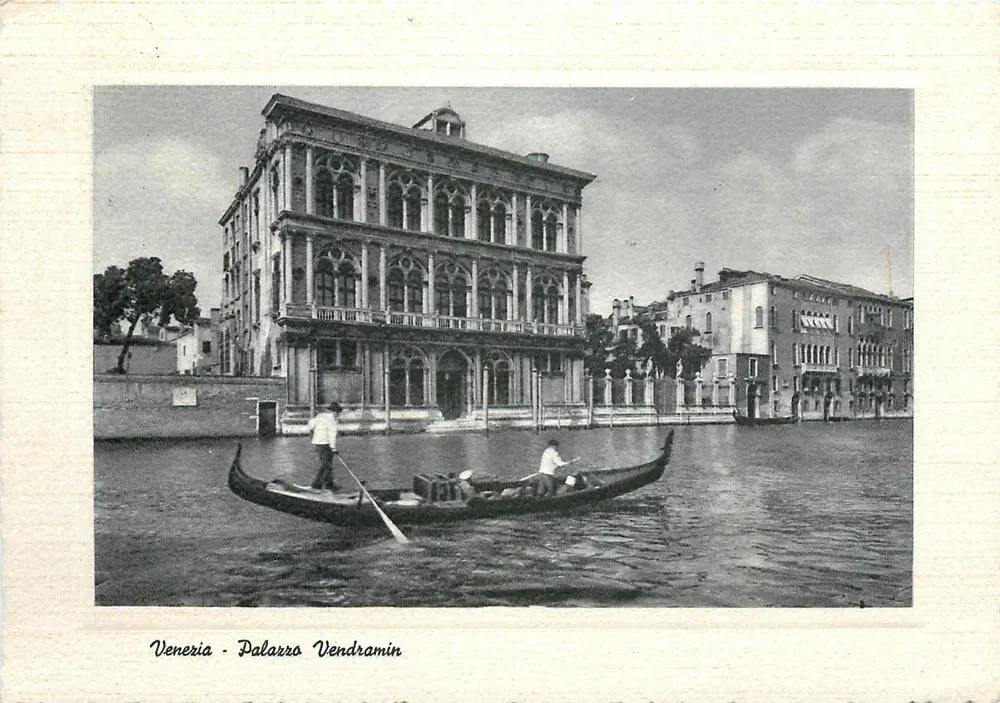 Vêneto - Palácio Vendramin — Ed. Borgonì Stefano, Veneza - Frente