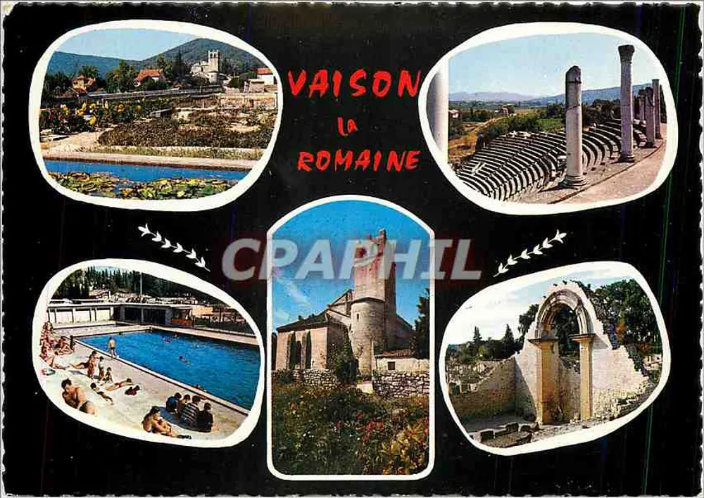 Vaison-la-Romaine — Sehenswürdigkeiten — Editions Gillard de Vaison - Vorderseite