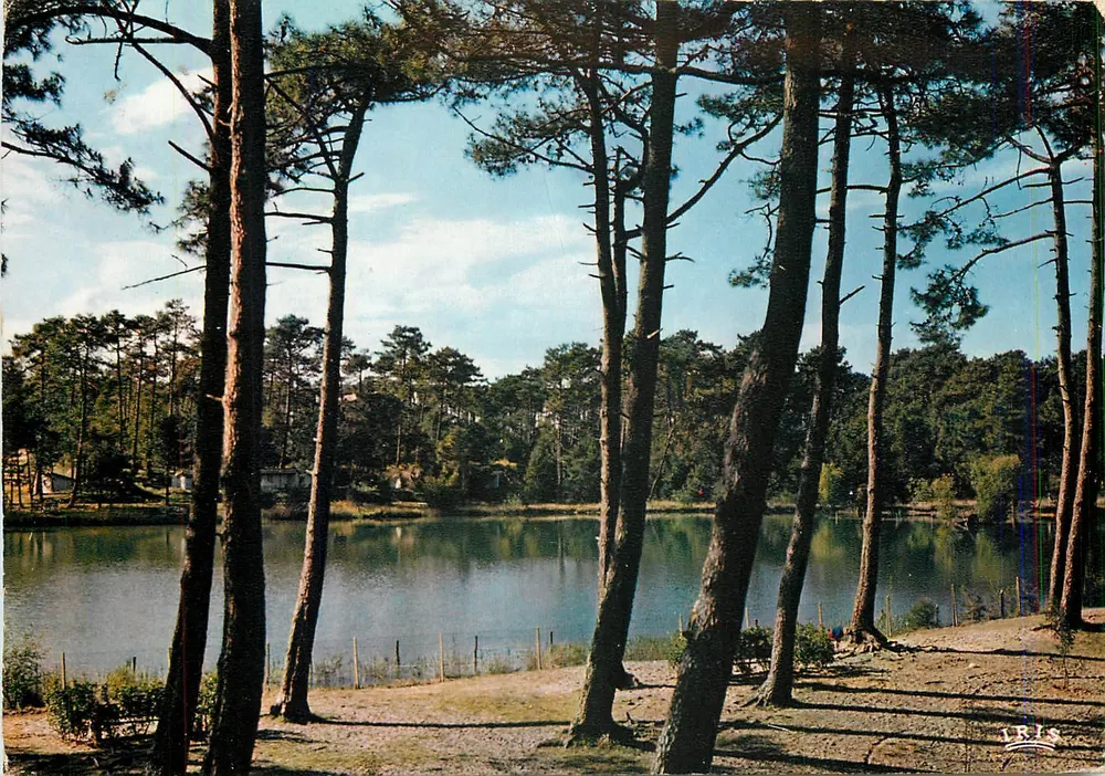 Lago de Chiberta - Côte Basque - Anglet — editor IRIS, número de série não visível - Frente