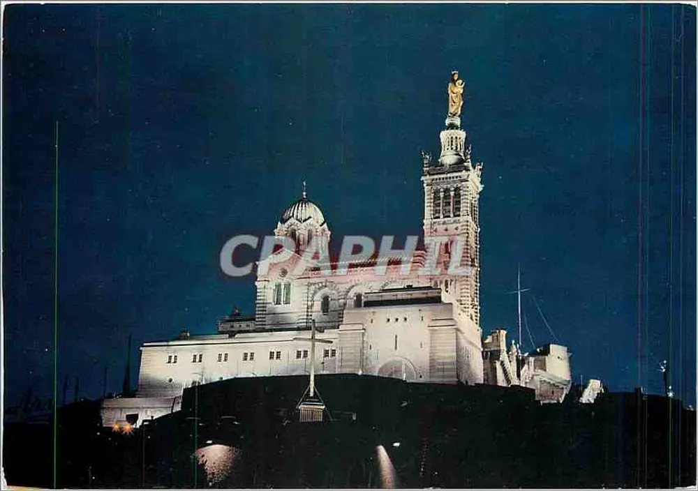 Nossa Senhora da Guarda — Marselha — Edição THIRY - Frente