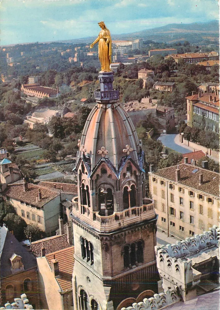 Die goldene Jungfrau von Fourvière — Lyon — Nr. 36116 - Vorderseite