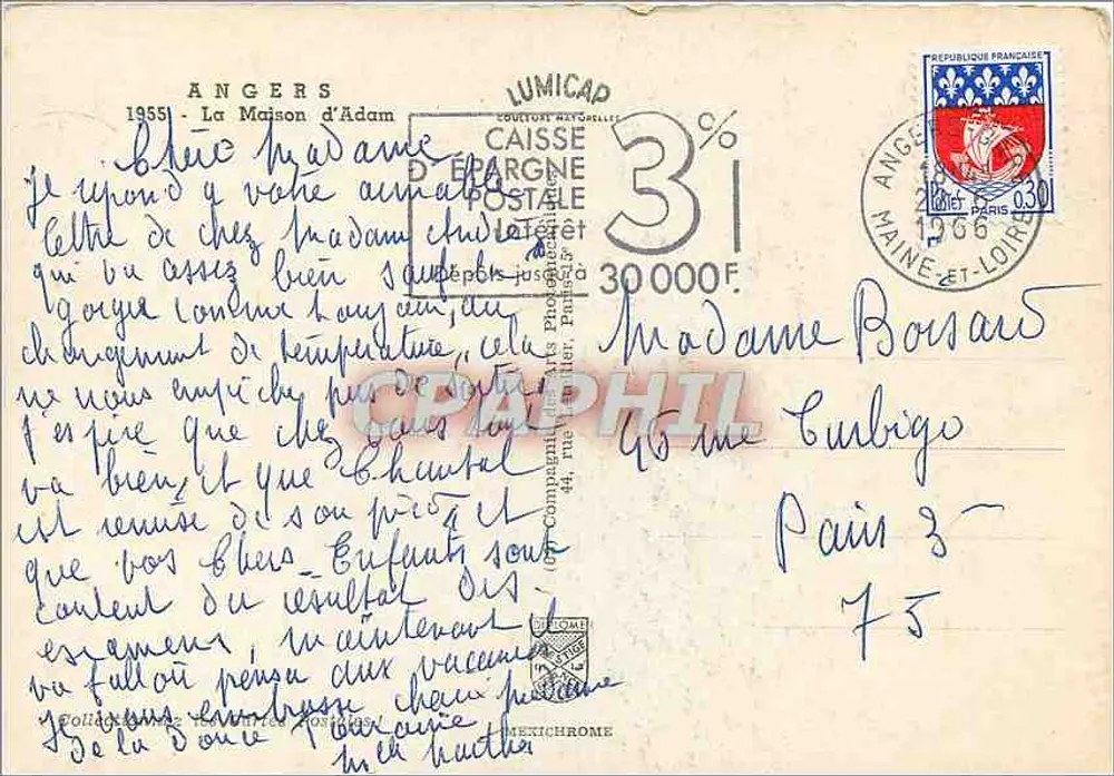 A Casa de Adam — Angers — editor IRIS - Verso