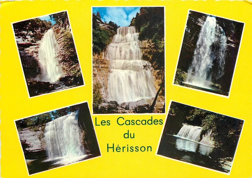 Les Cascades du Hérisson — Éditions de l'Est, série de cascades du Jura - Awers
