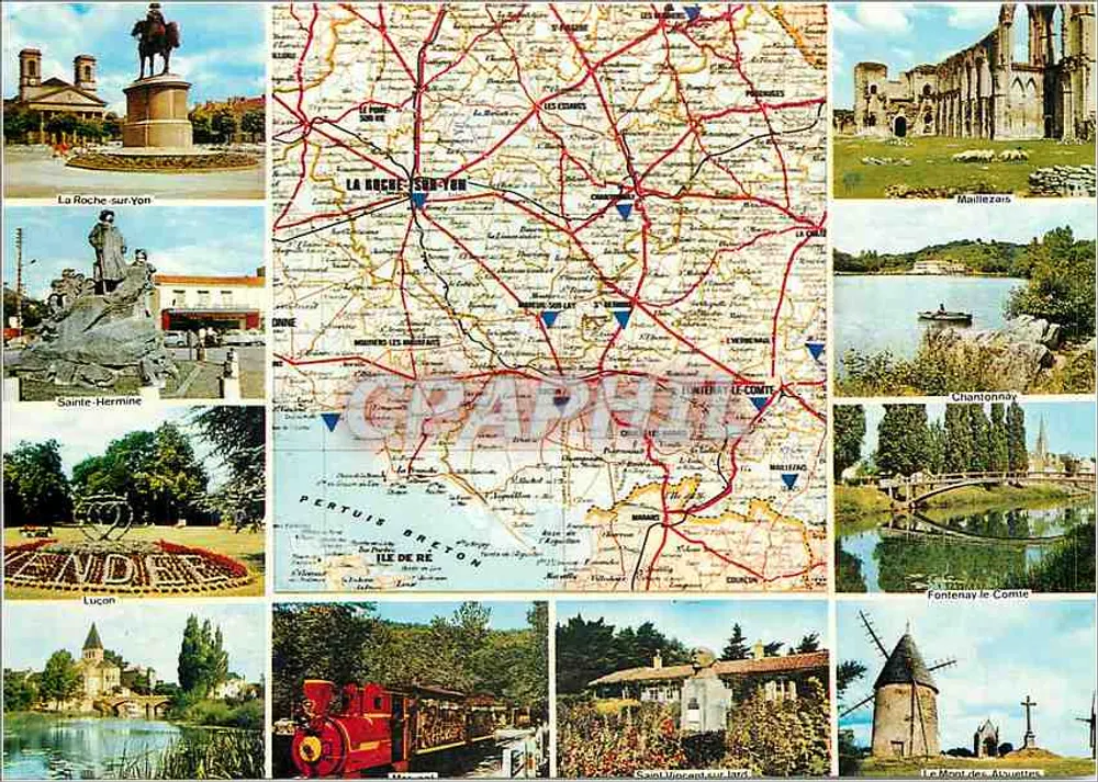 La Vendée Touristique — 30 — Natürliche Farben — Artauld, Nantes - Vorderseite