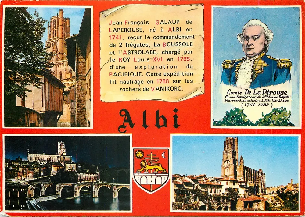 Albi — Jean-François Galaup de La Pérouse — Société des Cartes Postales APA-POUX - Vorderseite