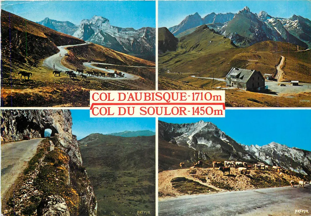 Col d'Aubisque - 1710m e Col do Soulor - 1450m — Edições d'ARTPYR - Frente