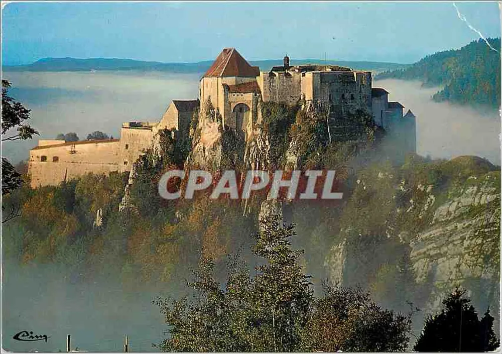 Schloss Joux — Franche-Comté — Verleger Combier Mâcon - Vorderseite