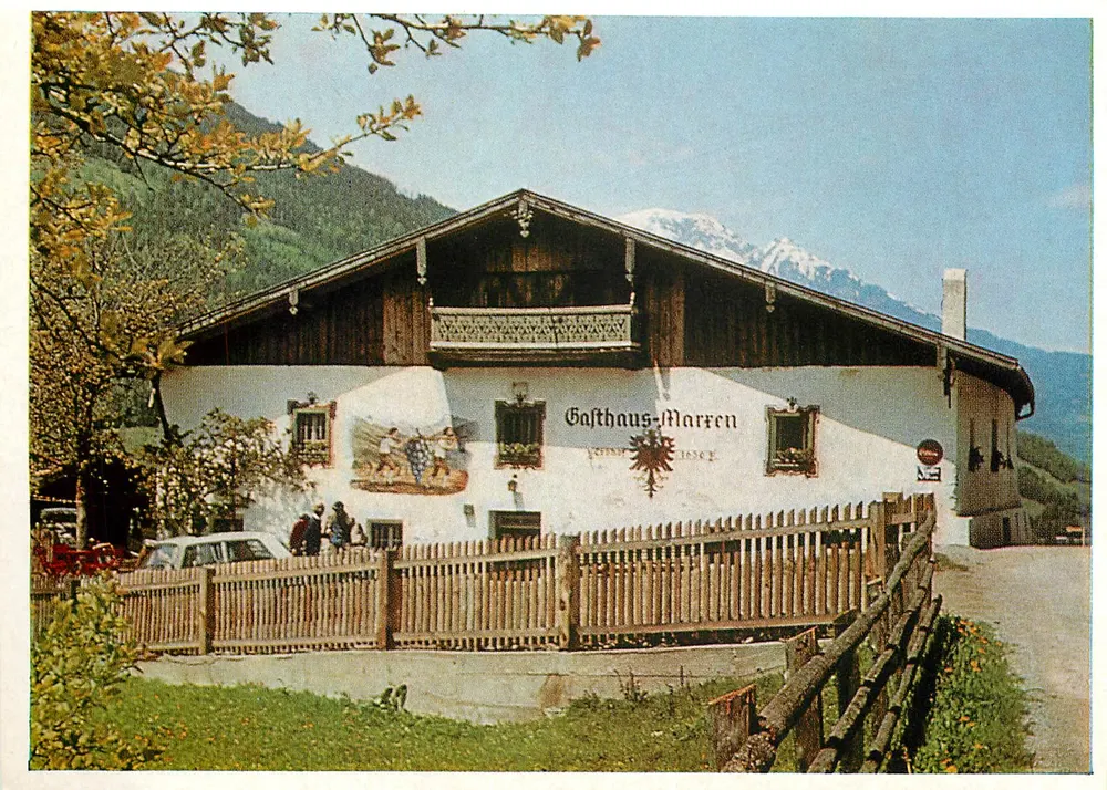 Gasthaus-Marren — Alpes bávaros — VDA-KALENDER 1965 - Frente
