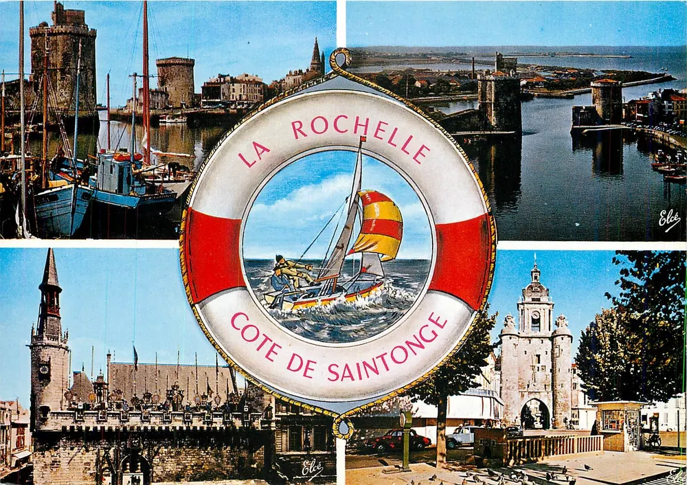La Rochelle — Costa de Saintonge — Editor Élèe, n° 521 - Frente