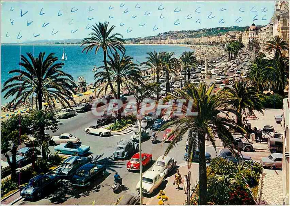La Promenade des Anglais — Nice — Les Éditions MEXICHROME, n°707 - Vorderseite