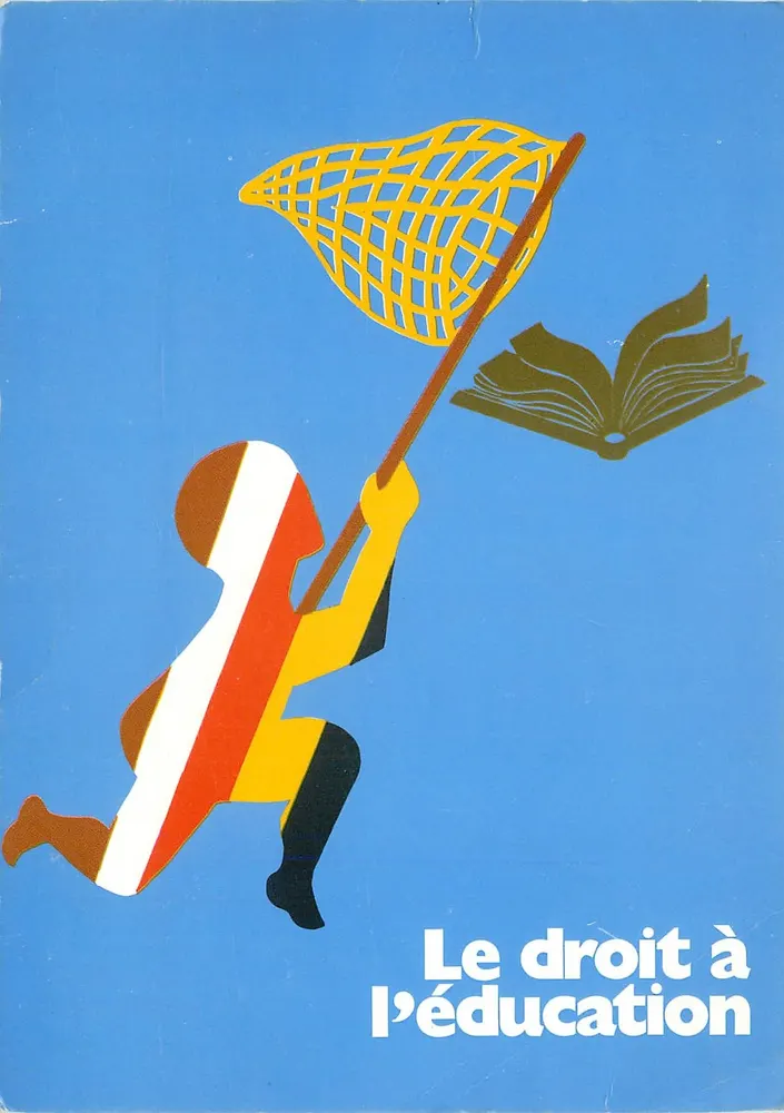 Das Recht auf Bildung — 7. Internationaler Menschenrechtsfestival, Straßburg, November 1978 — Internationaler Institut für Menschenrechte - Vorderseite