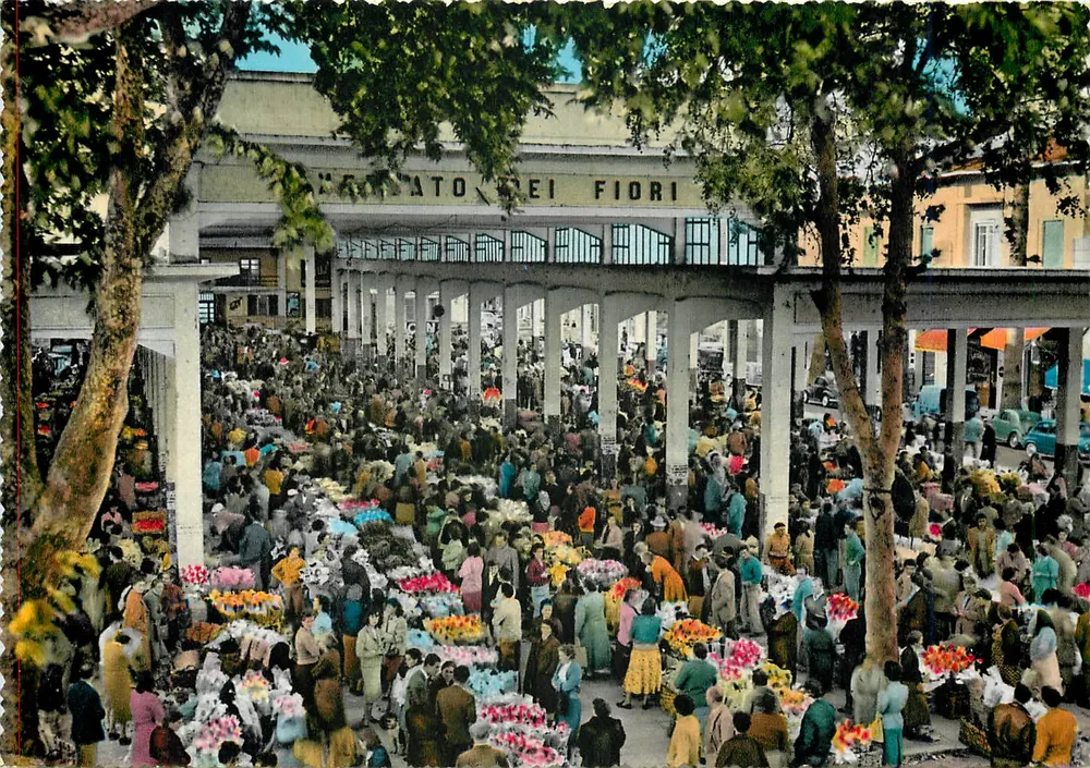 Mercato dei Fiori — Ventimiglia — Éditeur Gieffe - Recto