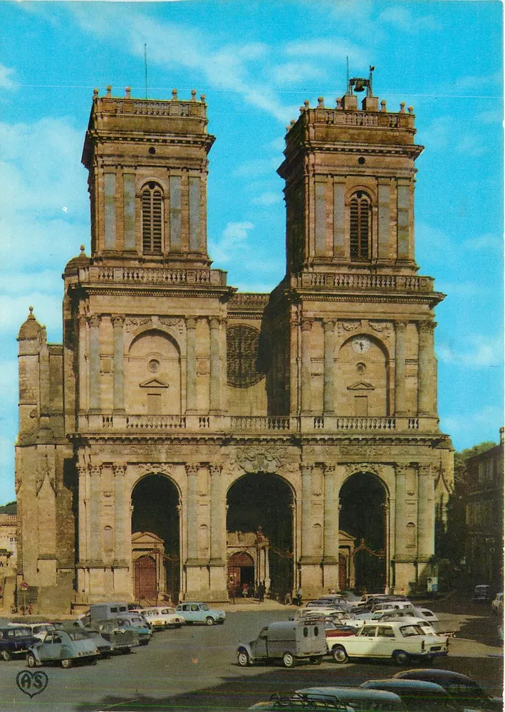 Auch - Basílica de Santa Maria — Sociedade das Cartas Postais APA-POUX - ALBI - Frente