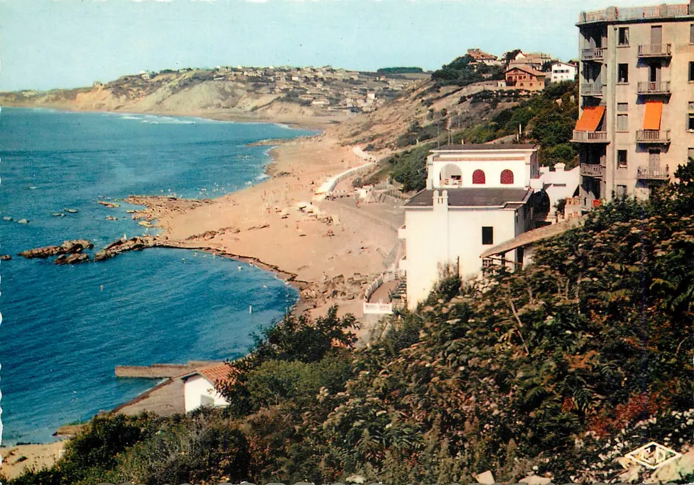 Las dos Plages : Guéthary-Bidart — Reflejos de la Costa Vasca — Ediciones Mélichrope, París - Anverso
