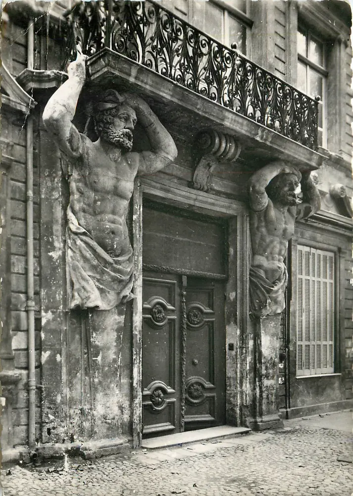 Aix-en-Provence — Les Cariatides — Éditions Clapier - Recto