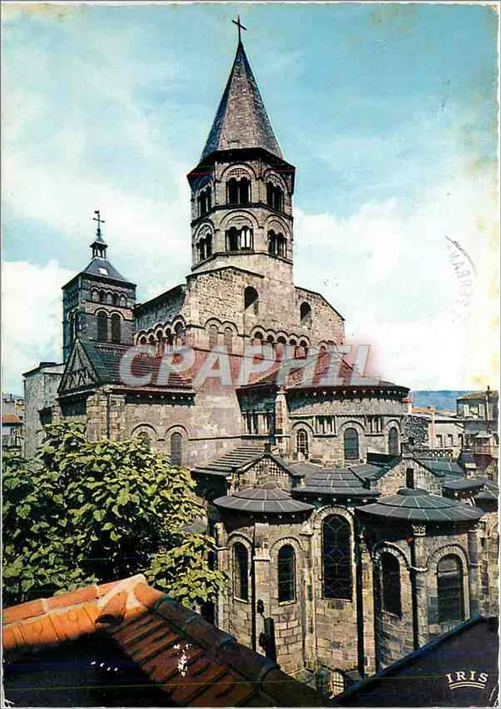 Clermont-Ferrand — Igreja Nossa Senhora do Porto — Editor: IRIS - Frente