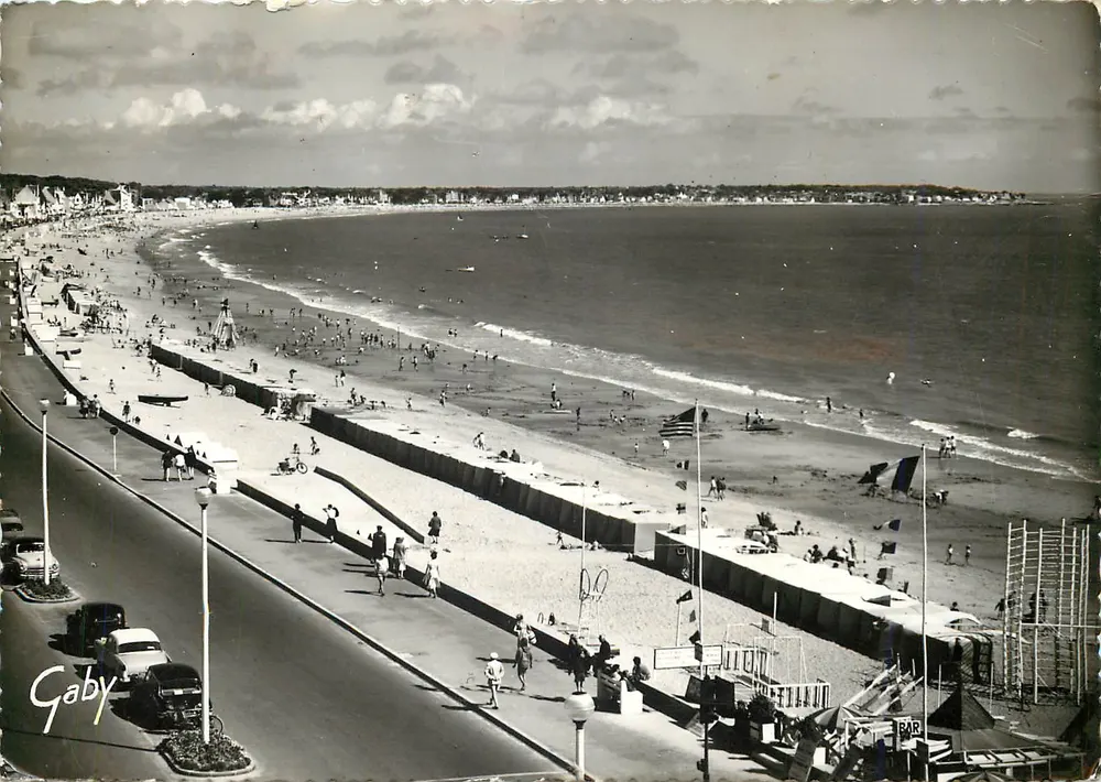 La Baule — Vista geral da Praia — Gaby - Frente