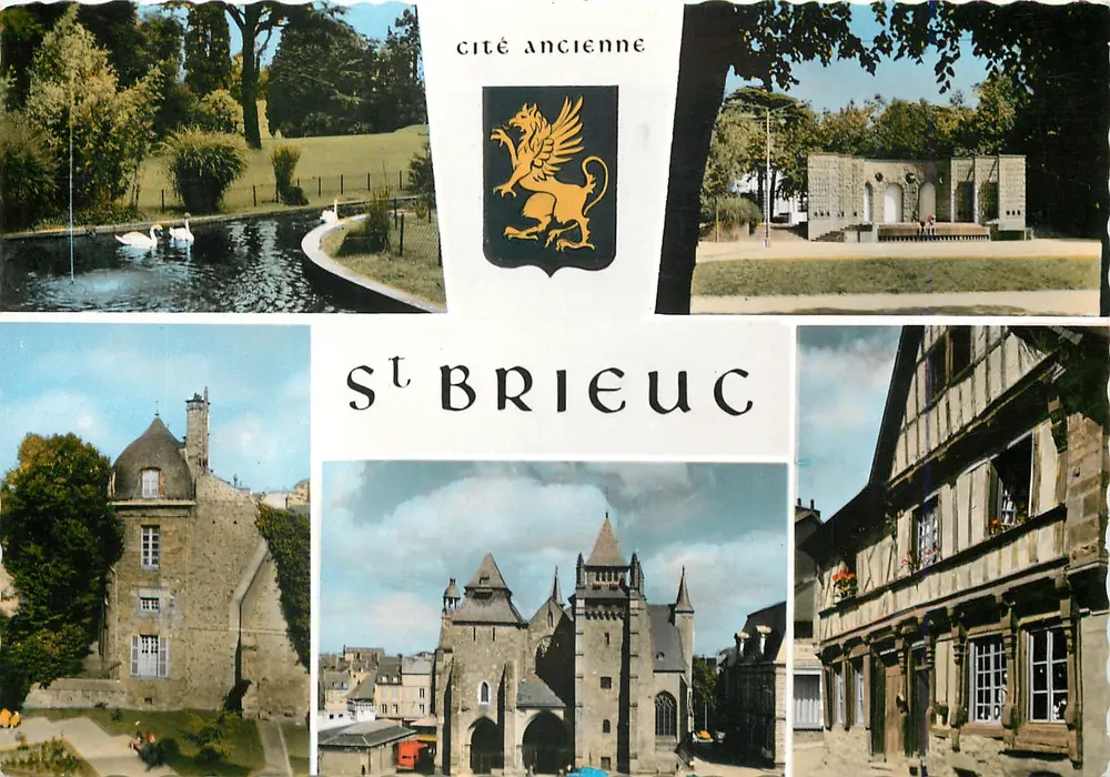 Saint-Brieuc — Cité Ancienne — Éditions de Bretagne - Frente
