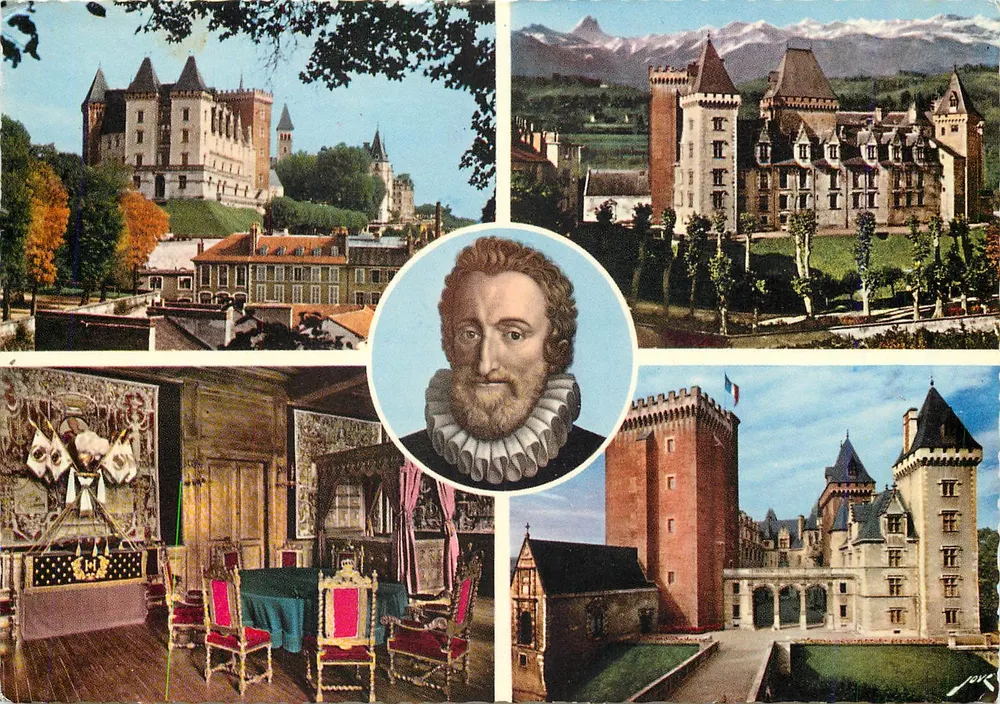 Castello di Henri IV — Pau — Edizione JOVE - Recto