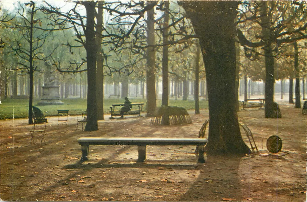 Outono nos Tuileries — Paris — Polychromies - Frente