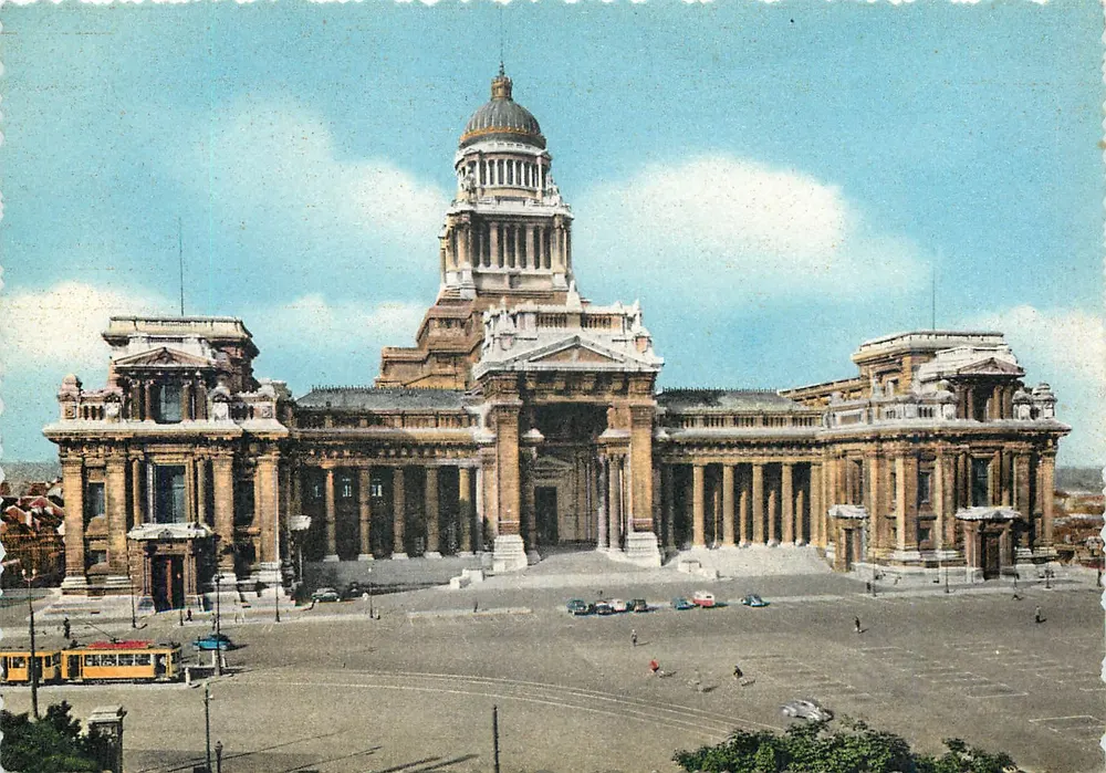 Bruxelas, Palácio de Justiça — Edição J. Corna, n° 2/108 - Frente