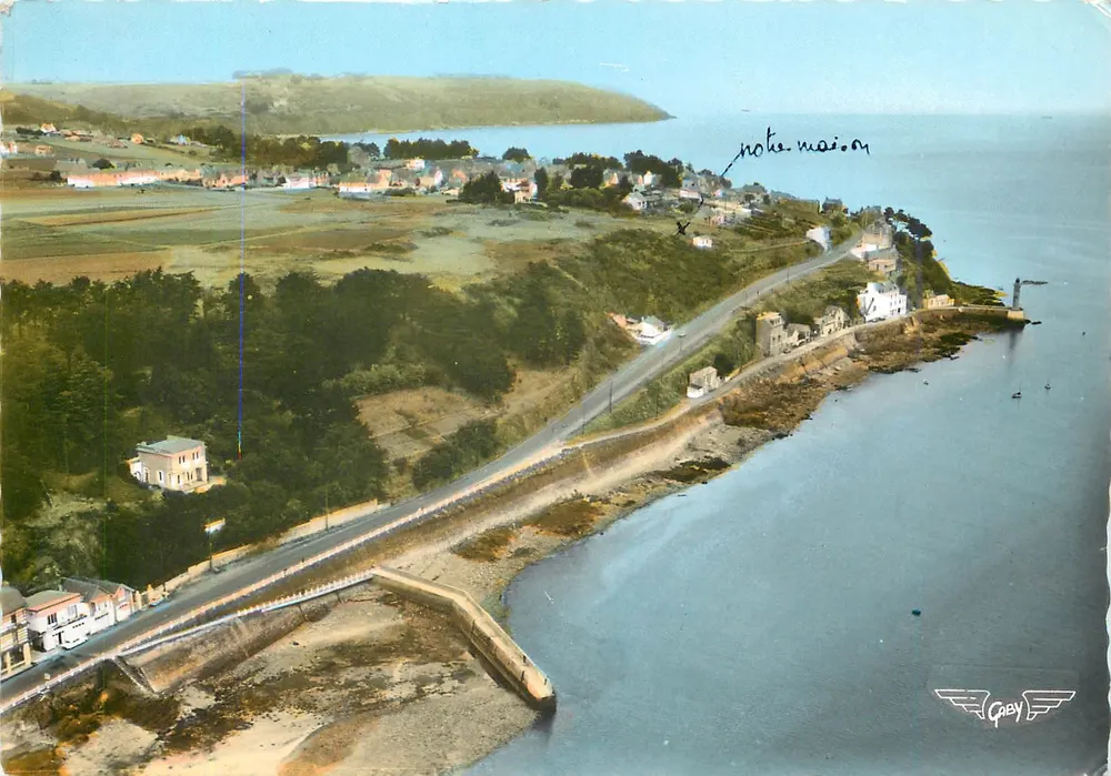 Luftbild der Pointe de Cesson — Saint-Brieuc — Verlag Gaey - Vorderseite