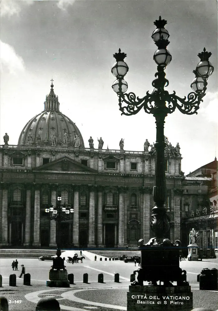 Basílica de São Pedro — Città del Vaticano — n°3-147 - Frente