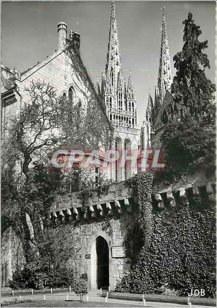 Os muros de Quimper — Quimper — Coleção J. VIEILARD - Frente