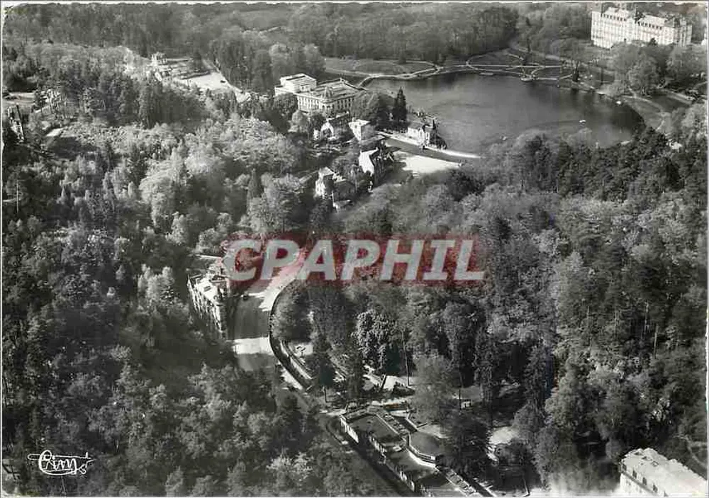 Bagnolles-de-l'Orne — Luftbild des Kurortes — Verleger Canny - Vorderseite