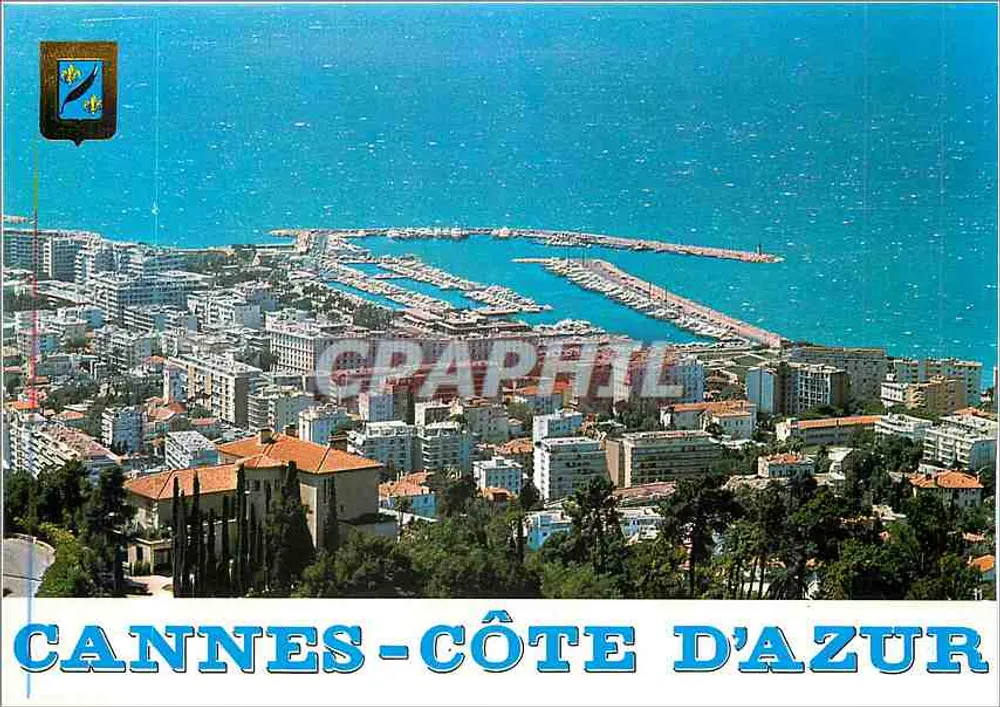 Cannes - Côte d'Azur — vista geral — Éditions d'Art ALTA, NICE, n° 5126 - Frente