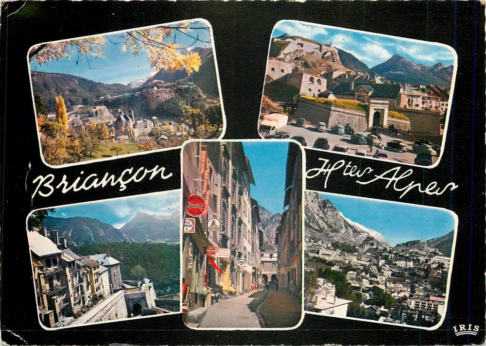Briancón — Hotel des Alpes — Verleger IRIS - Vorderseite