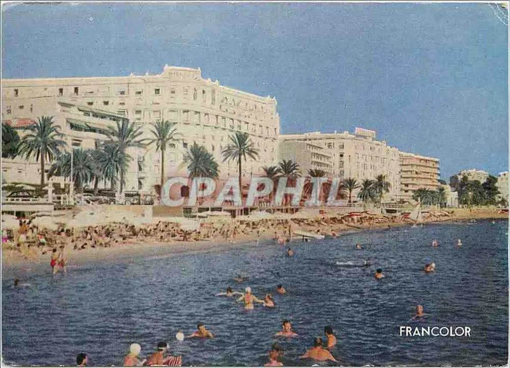 Cannes — A Praia — Edições Francolor - Frente
