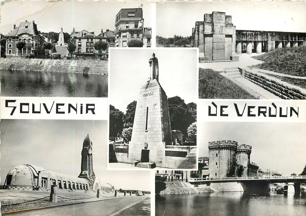 Verdun — Erinnerung an Verdun — Éditions Lecourbe Paris - Vorderseite