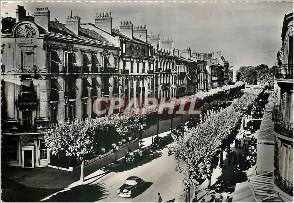 Chalon-sur-Saône — O boulevard de la République — Imprimerie Bourgeoise - Frente