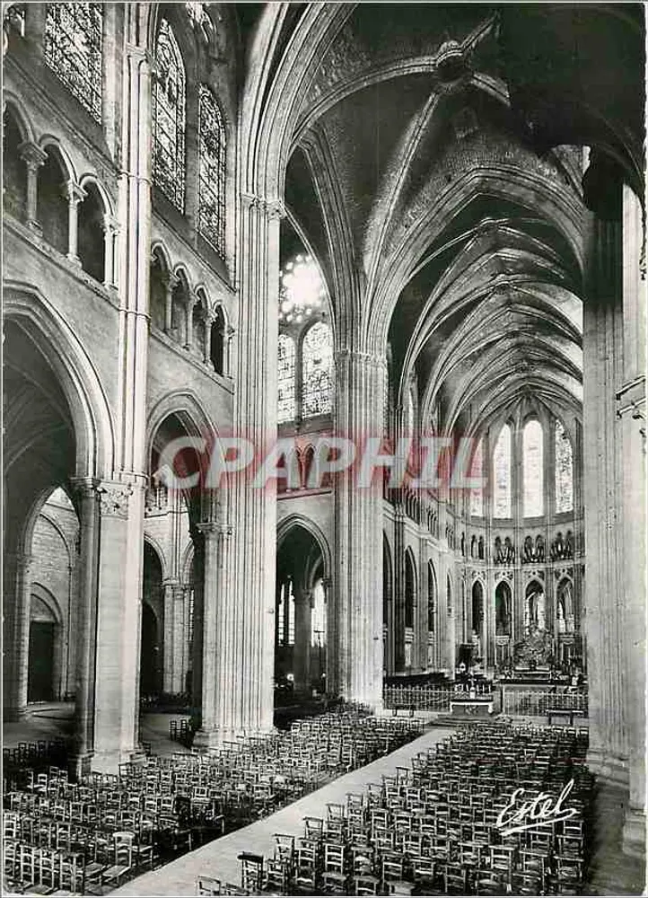 Katedra w Chartres — Transcept i chórzek — wydawca Etol - Awers
