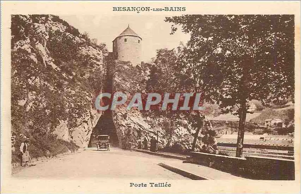 Carved Gate — Besançon-les-Bains — Edition by the Besançon Initiative Syndicate - Front