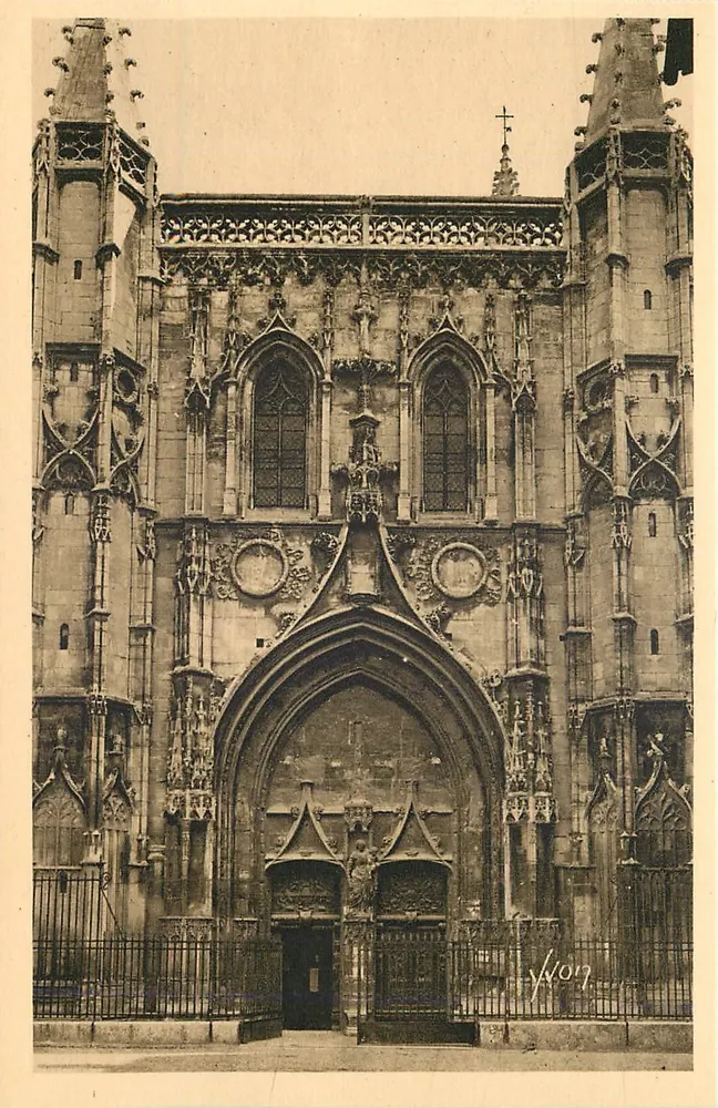 Avignon (Vaucluse) — Fassade der Kirche Saint-Pierre — Les Éditions d'Art Vaucleuse - Vorderseite