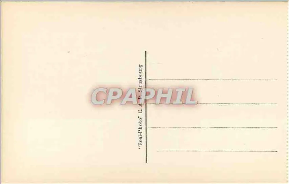 Cauterets — Cachoeira do Ponte d'Espagne — editor C. A. P. Strasbourg - Verso