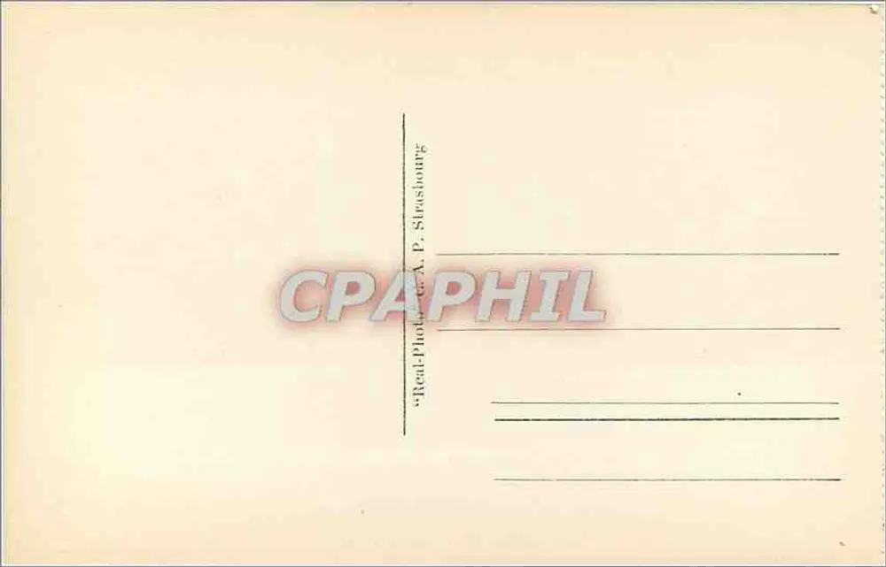 Cauterets — O Lago de Gaube — editor C.A.R. - Verso