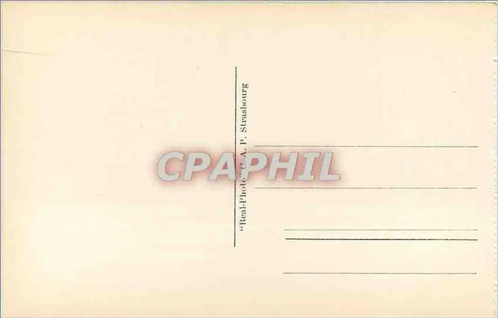 Cauterets — La Vallée et les Cascades de Lutour — éditeur G.A.P. Strashoung - Verso