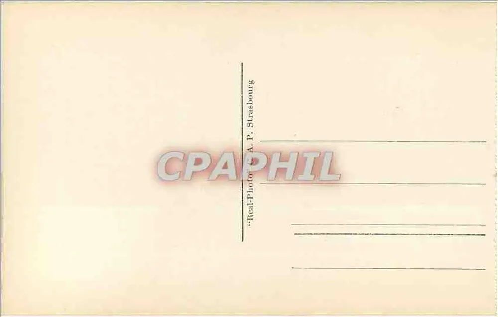 Cauterets — Cachoeira de Lutour — C.A.P. n°58 - Verso