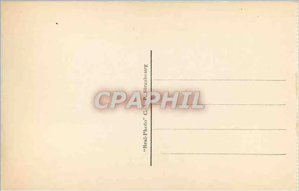 Estrada de Pierrefitte a Cauterets — Le Limacon — C.A.P. Strasbourg - Verso