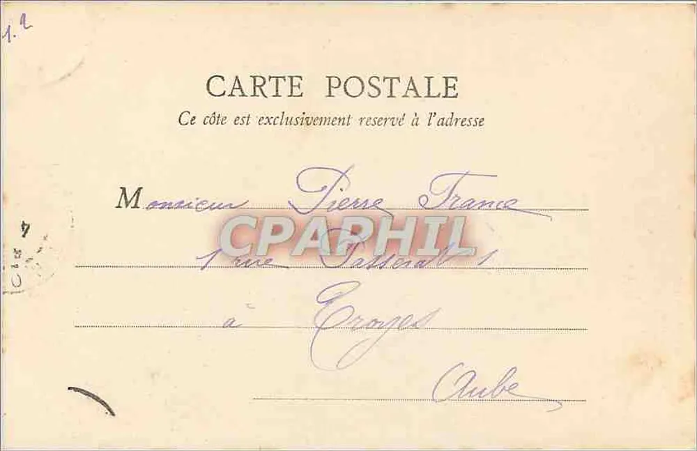 Orléans — Statue de Jeanne d'Arc (Foyatier) — B. F. PARIS - Verso