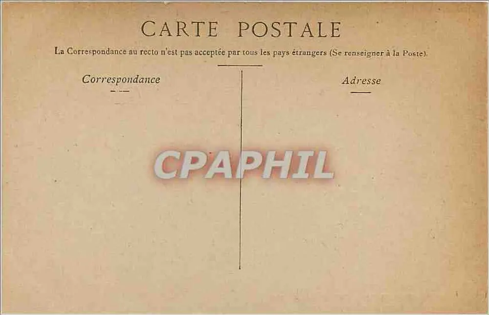 Vichy — Perspectiva do Estabelecimento Termal — Staerck, Paris - Verso
