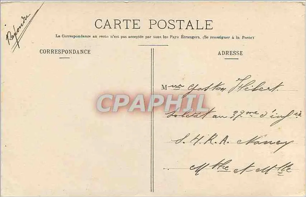 Le Réveil de Napoléon — Environs de Dijon — Pixin, L.T. édit. - Verso