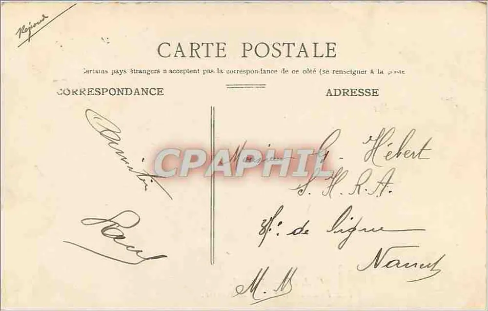 Les Dombes — Gruta da Gruta — C.F.37 — Paris - Verso