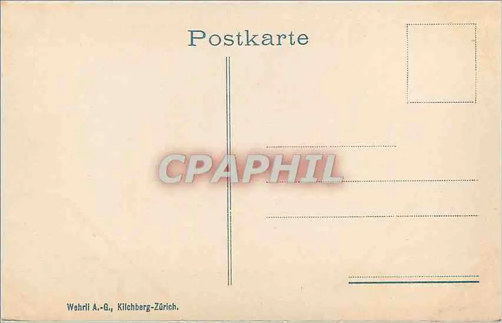 Pont Ota vicino a Pontresina — ponte di pietra su un canyon — Wehrli A.-G., Kilchberg-Zürich, n° 0630 - Verso