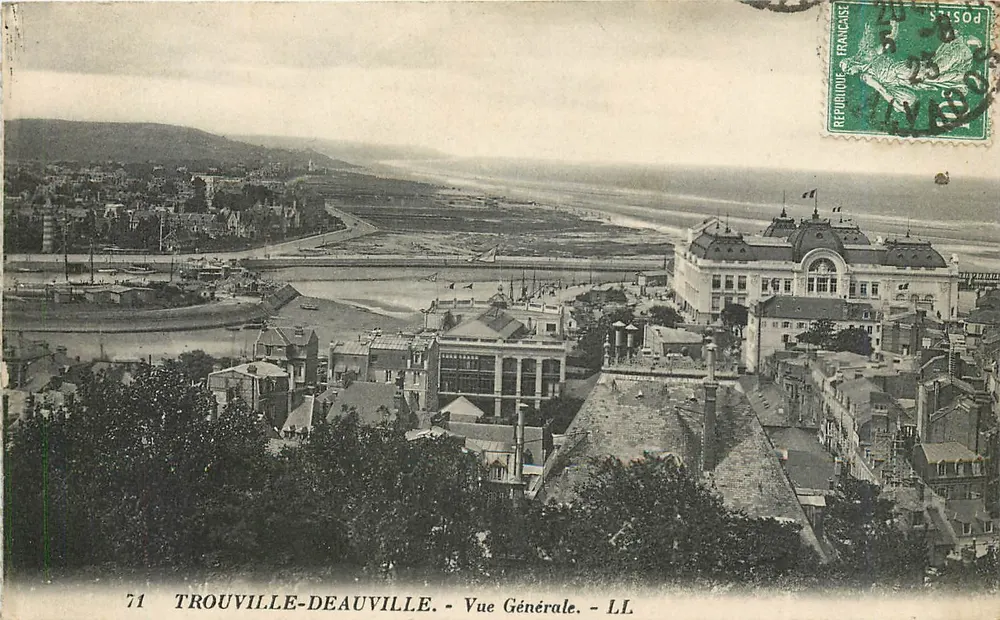 Trouville-Deauville - Vue Générale - LL - Recto